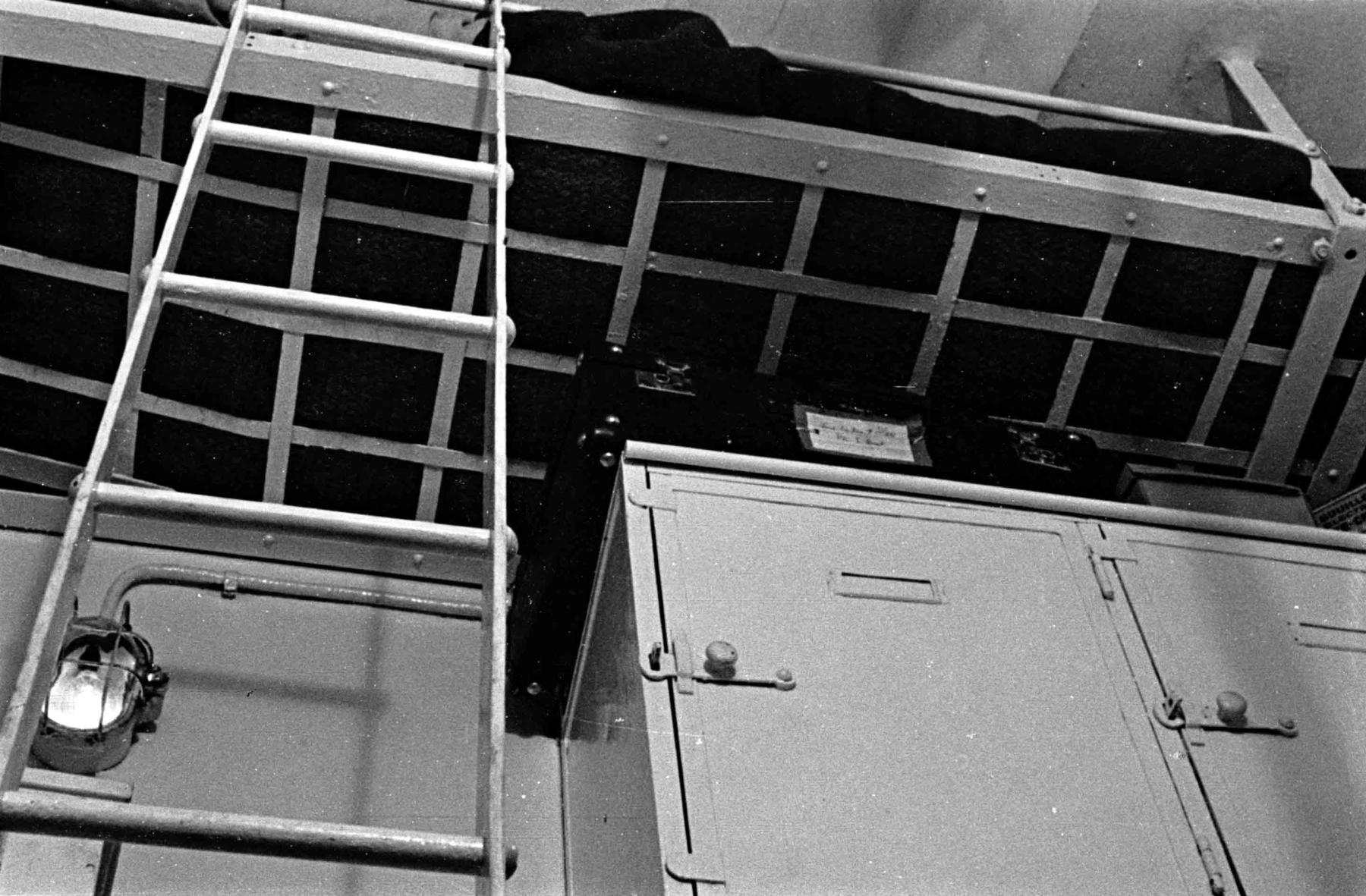 Ligne Maginot - HOCHWALD - (Ouvrage d'artillerie) - Bloc 3
La chambre du SLt Haas

 - Albert HAAS