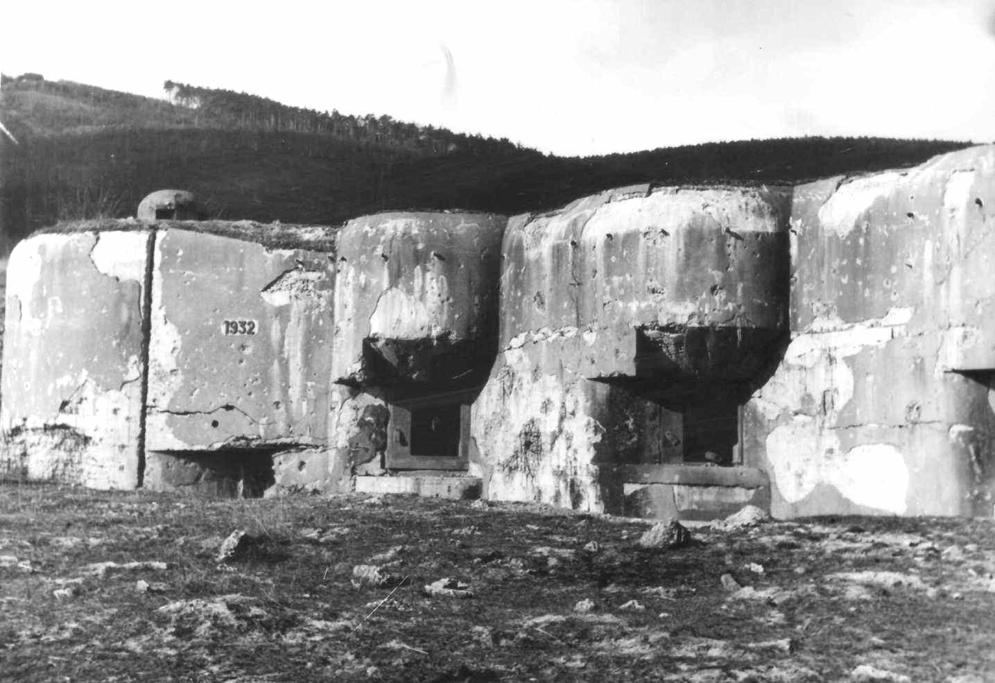 Ligne Maginot - HOCHWALD - (Ouvrage d'artillerie) - Bloc 6
Casemate d'artillerie - Canons de 75 mle 29 - Albert HAAS
