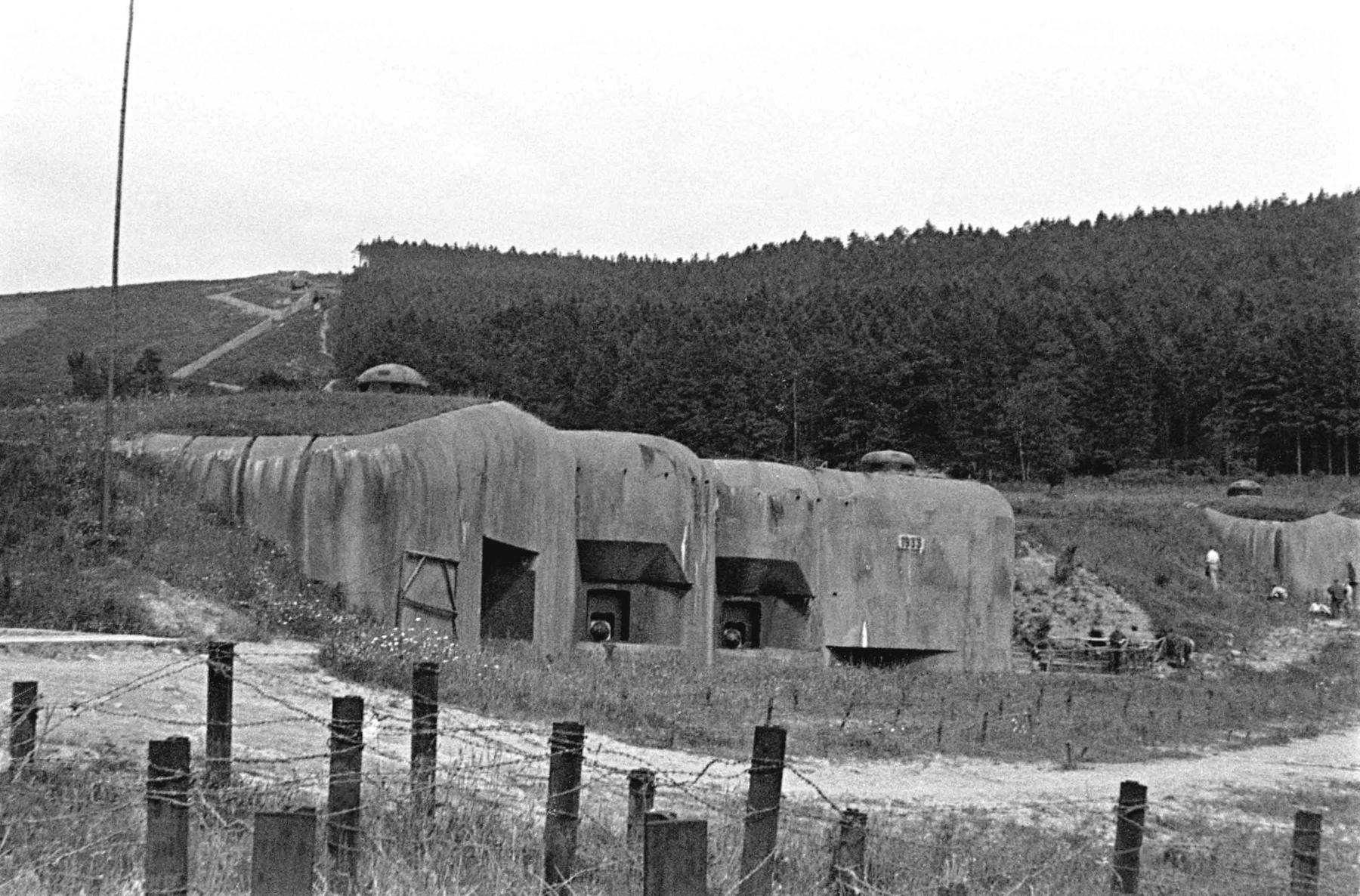 Ligne Maginot - HOCHWALD - (Ouvrage d'artillerie) - Bloc 12
Casemate d'artillerie
Canons de 75 modèle 29 - Albert HAAS