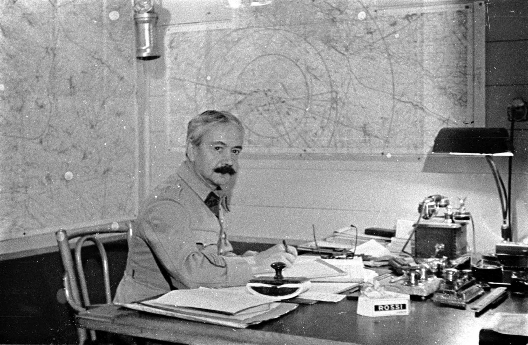 Ligne Maginot - HOCHWALD - (Ouvrage d'artillerie) - Les officiers de l'ouvrage
Le Lt Col Miconnet commandant de l'ouvrage - Albert HAAS