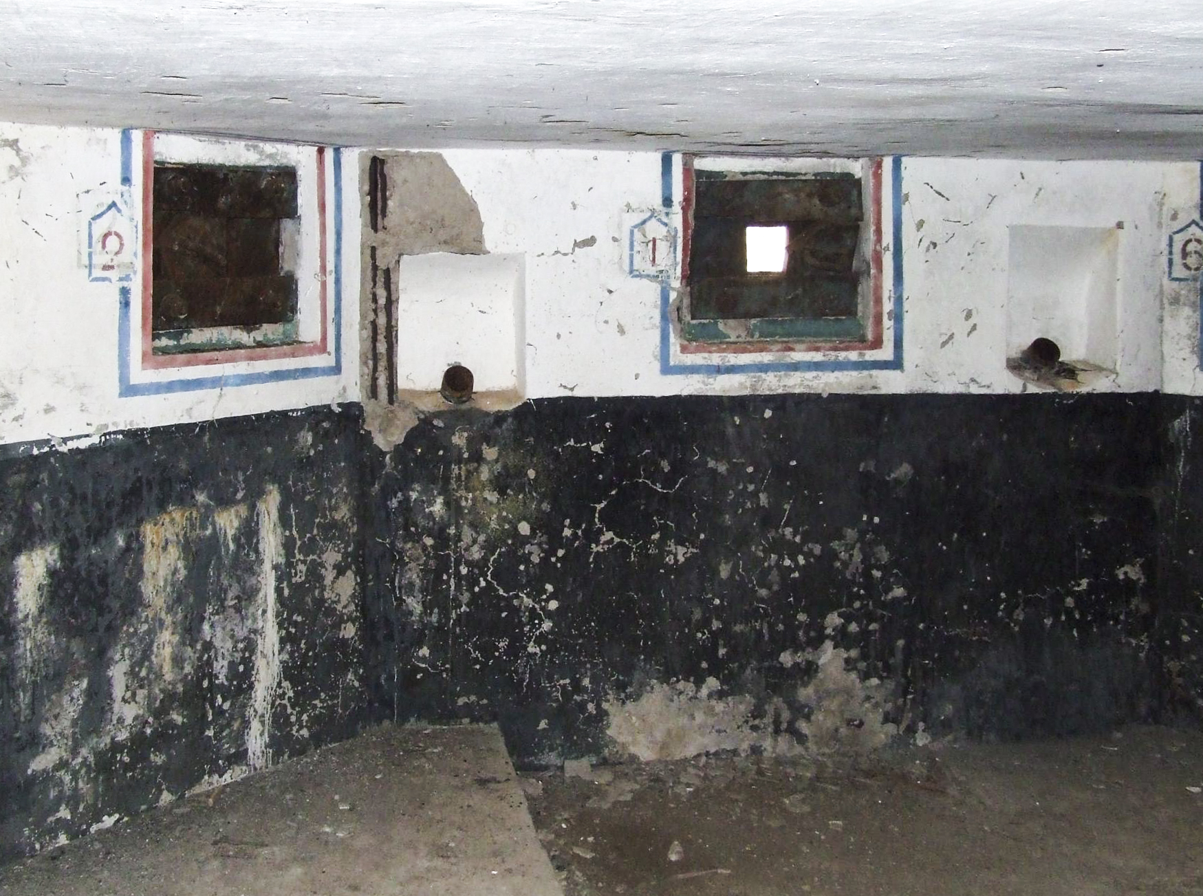 Ligne Maginot - LIEDERSCHIEDT - MAISON FORTE - (Poste GRM - Maison Forte) - La chambre de tir. - STENGER Mathieu