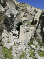 Ligne Maginot - COL DE BUFFERE - (Ouvrage d'infanterie) - Issue de secours inachevée et le blockhaus MOM