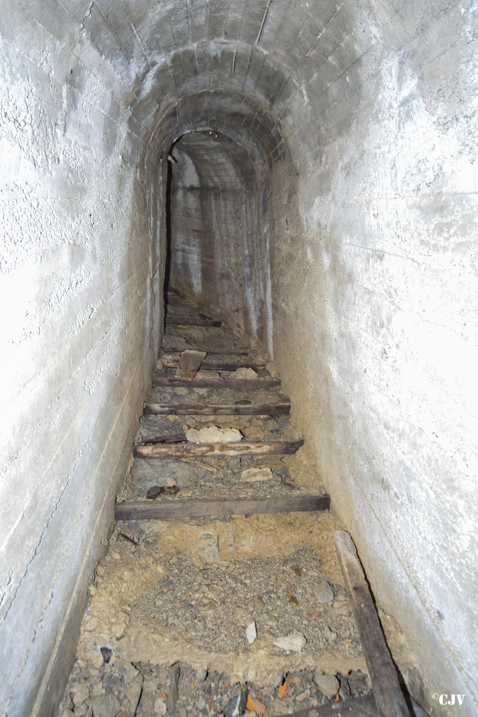 Ligne Maginot - COL DE BUFFERE - (Ouvrage d'infanterie) - La galerie vers bloc 2 - Lia VERMEULEN