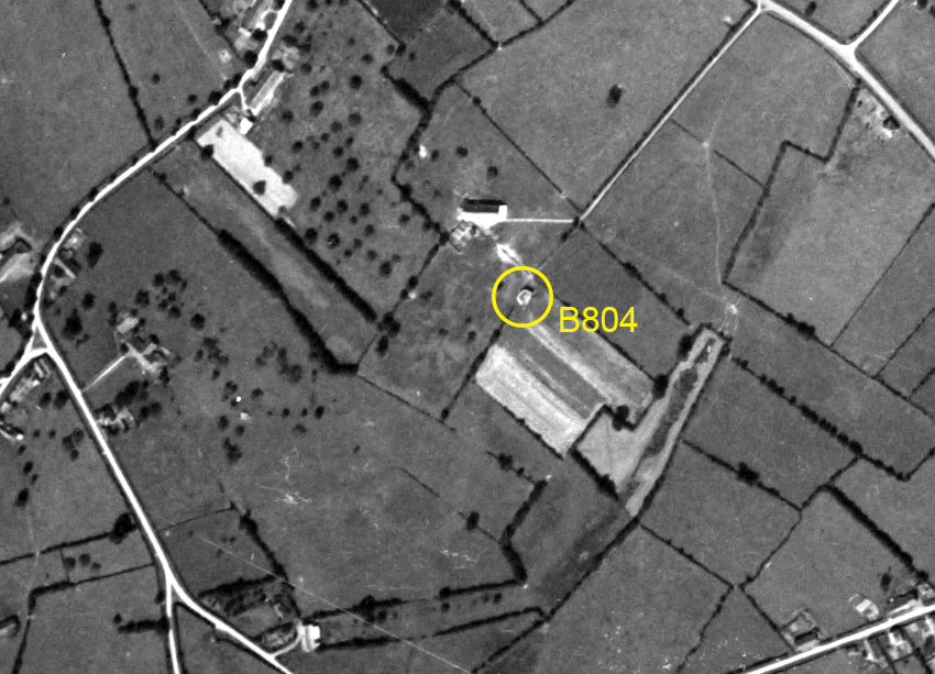 Ligne Maginot - B804 - TRIEUX DE BIEFONTAINE - (Blockhaus pour canon) -  - IGN - Géoportail 1949