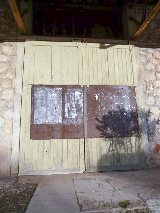 Ligne Maginot - MONT AGEL (Station basse du téléphérique) (Divers) - Porte du quai - Seule une double porte d'origine subsiste. - Jean-François PERRIGAULT
