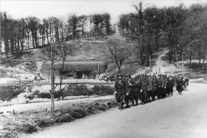 Ligne Maginot - GALGENBERG - A15 - (Ouvrage d'artillerie) - Une section à proximité de l'entrée munitions de l'ouvrage