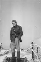 Ligne Maginot - OBERROEDERN NORD - (Casemate d'infanterie - Double) - Le Lt Vialle Henry commandant la casemate