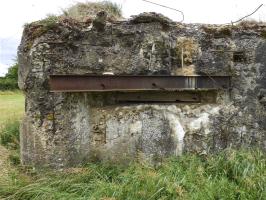 Ligne Maginot - BA33B - QUATRE BRAS - (Observatoire d'infanterie) - Face Nord
Créneau Ouest