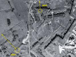Ligne Maginot - BA82 - ROCROI OUEST 2 - (Blockhaus pour arme infanterie) - Blockhaus Ba81 et Ba82 en 1963