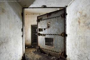Ligne Maginot - BREHAIN - A6 - (Ouvrage d'artillerie) - Entrée des hommes
La porte blindée
