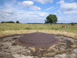 Ligne Maginot - BREHAIN - A6 - (Ouvrage d'artillerie) - Bloc 6
Tourelle de 75 mle 33