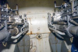 Ligne Maginot - BREHAIN - A6 - (Ouvrage d'artillerie) - Bloc 4
Tourelle de canons obusiers de 75 mle 33