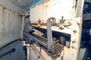 Ligne Maginot - BREHAIN - A6 - (Ouvrage d'artillerie) - Bloc 4
Tourelle de canons obusiers de 75 mle 33
La noria pour l'alimentation de la tourelle en munitions