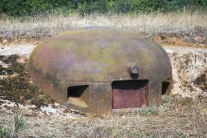 Ligne Maginot - BREHAIN - A6 - (Ouvrage d'artillerie) - Bloc 8
Cloche pour jumelage Reibel MAC 31