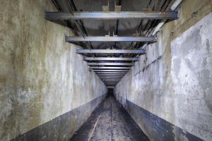 Ligne Maginot - BREHAIN - A6 - (Ouvrage d'artillerie) - Galerie au niveau du casernement
Stockage en hauteur