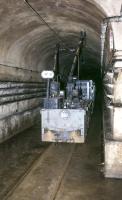 Ligne Maginot - BREHAIN - A6 - (Ouvrage d'artillerie) - Locotracteur VETRA dans la galerie principale
1984