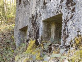 Ligne Maginot - BA89 - MOULIN LACAILLE - (Blockhaus pour canon) - Face frontale