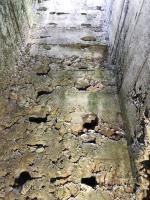 Ligne Maginot - CASSE BLANCHE - (Abri) - Issue de secours ?
Des réservations pour le scellement d'échelons sont visibles