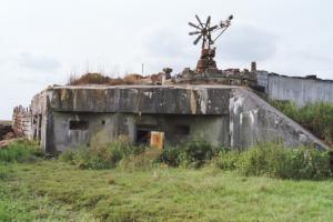 Ligne Maginot - MC16 - AC5B  - BIDING SUD - (Casemate d'artillerie) - Quelques 'curiosités' sur la dalle
En 1997