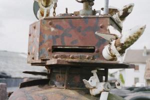 Ligne Maginot - MC16 - AC5B  - BIDING SUD - (Casemate d'artillerie) - Quelques 'curiosités' sur la dalle
En 1997