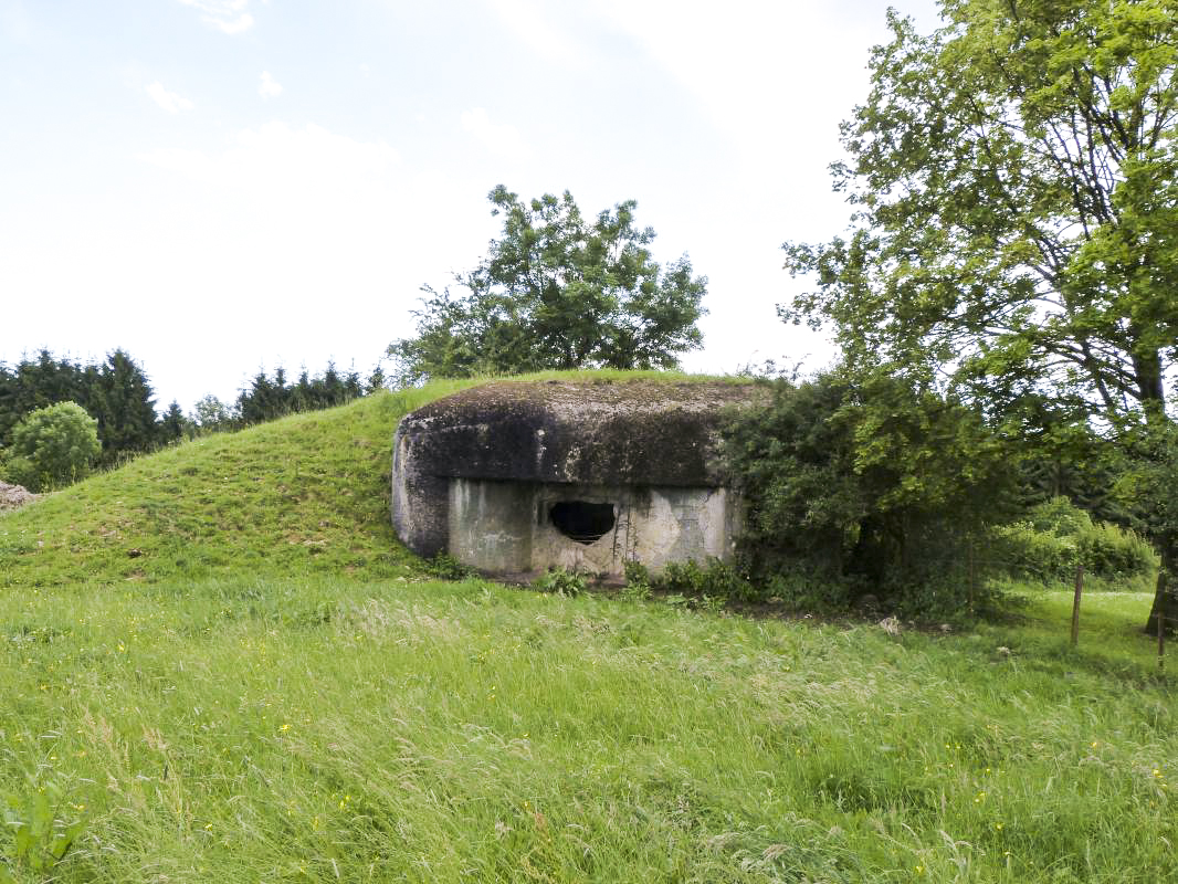Ligne Maginot - B814 - LE CIMETIERE - (Blockhaus pour canon) -  - JMBrams