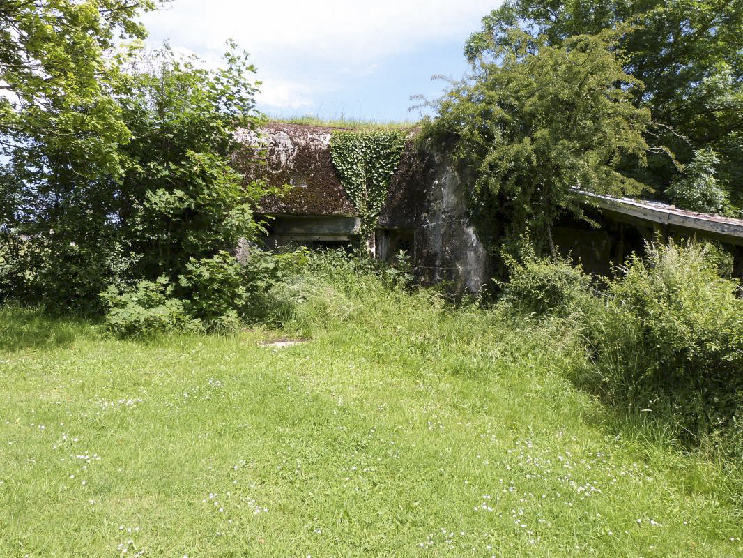 Ligne Maginot - B814 - LE CIMETIERE - (Blockhaus pour canon) -  - JMBrams