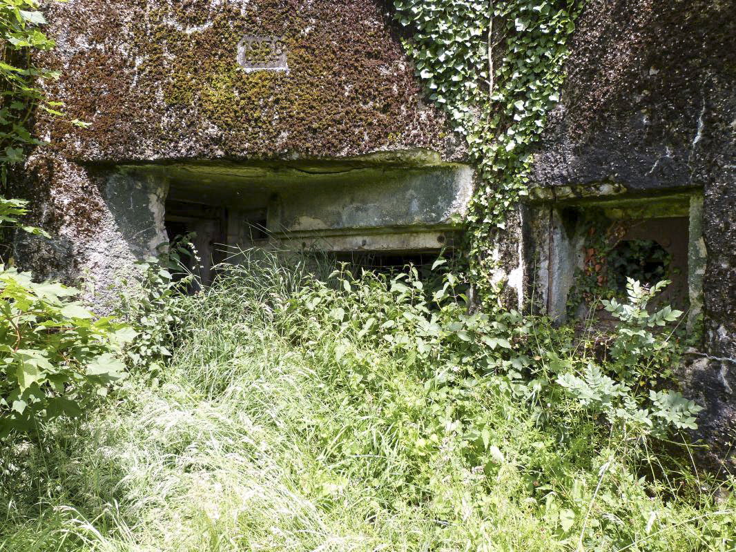 Ligne Maginot - B814 - LE CIMETIERE - (Blockhaus pour canon) -  - JMBrams