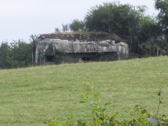Ligne Maginot - B815 - LA FILATURE - (Blockhaus pour canon) - Vu de la rue Victor Delloue. - Randonneur62