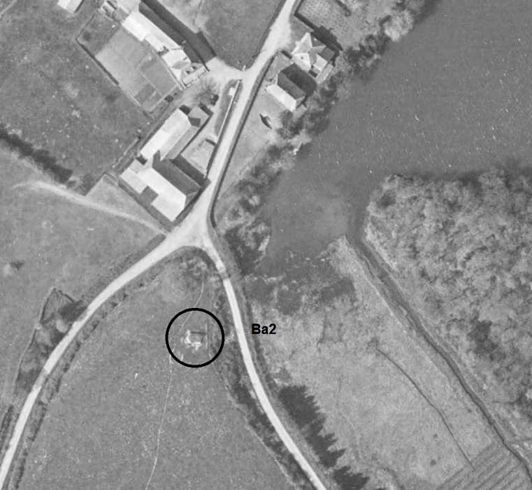 Ligne Maginot - BA2 - ETANG DE NEUVE-FORGE - (Blockhaus pour canon) -  - IGN - Géoportail 1951