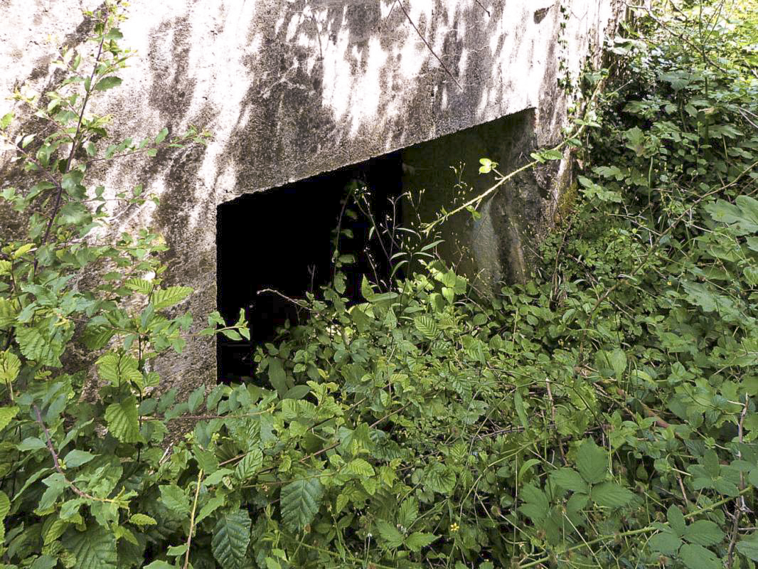 Ligne Maginot - BA40 - LE CHALET - (Blockhaus pour canon) - L'entrée - JMBrams