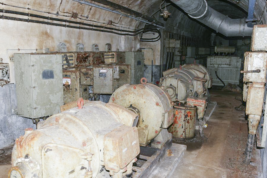 Ligne Maginot - BREHAIN - A6 - (Ouvrage d'artillerie) - La sous-station traction de l'ouvrage - HUYGEN Georges