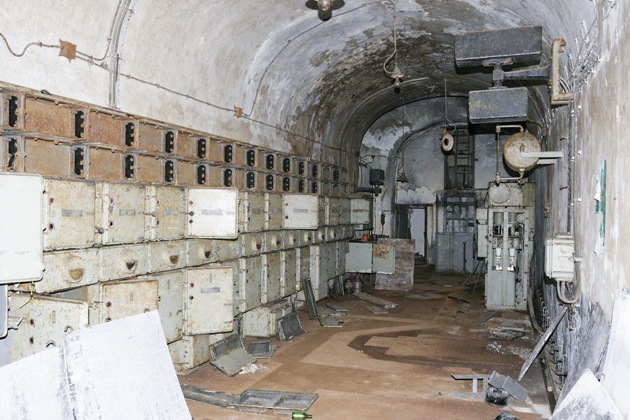 Ligne Maginot - BREHAIN - A6 - (Ouvrage d'artillerie) - L'usine électrique
Le tableau général basse tension de l'ouvrage - HUYGEN Georges