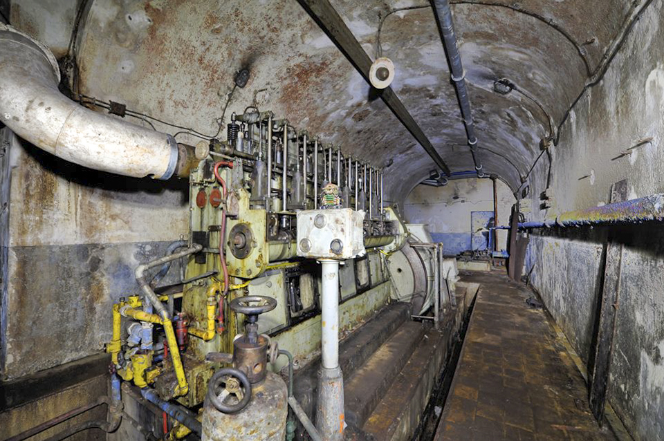 Ligne Maginot - BREHAIN - A6 - (Ouvrage d'artillerie) - L'usine électrique - GOERGEN Claude