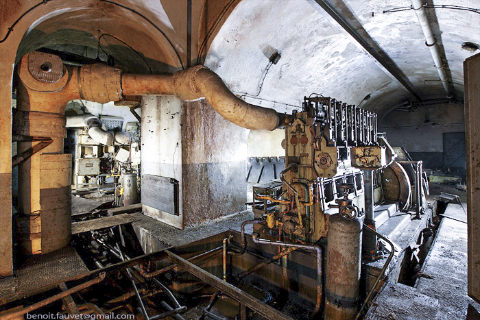 Ligne Maginot - BREHAIN - A6 - (Ouvrage d'artillerie) - L'usine électrique - FAUVET Benoît