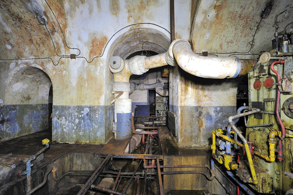 Ligne Maginot - BREHAIN - A6 - (Ouvrage d'artillerie) - L'usine électrique - GOERGEN Claude