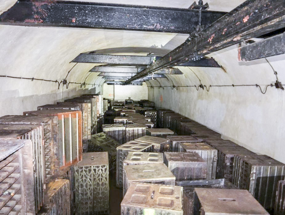 Ligne Maginot - BREHAIN - A6 - (Ouvrage d'artillerie) - Le magasin M1 - YAMI1900