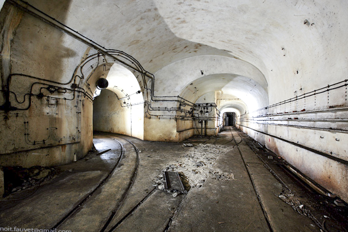 Ligne Maginot - BREHAIN - A6 - (Ouvrage d'artillerie) - Galerie au niveau du M1 - FAUVET Benoît