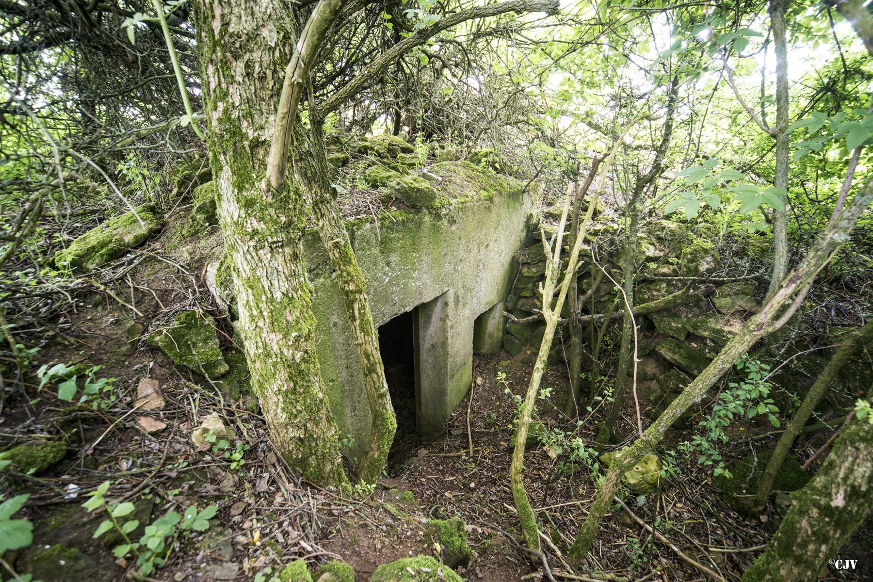 Ligne Maginot - LES QUARAILLES - (Observatoire d'artillerie) - L'Exterieur - Lia VERMEULEN