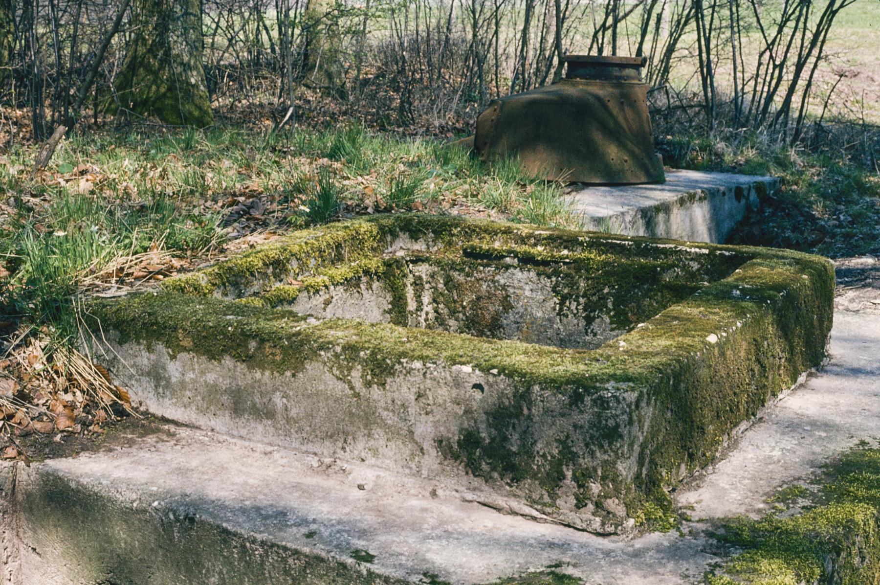 Ligne Maginot - MITTELSWALD 5 - (Blockhaus pour arme infanterie) - La tourelle est encore sur place - MANSUY Michel