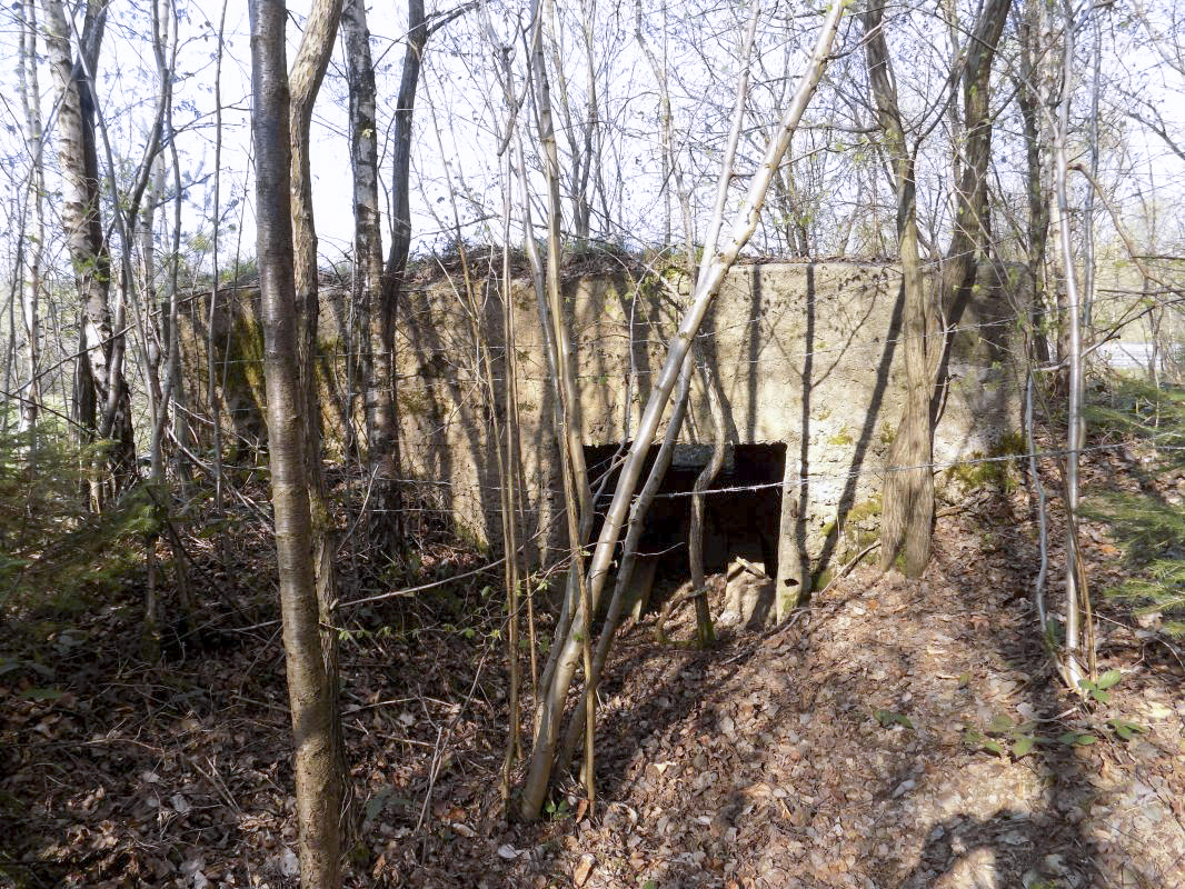 Ligne Maginot - BA89 - MOULIN LACAILLE - (Blockhaus pour canon) - L'arrière - R Tucker