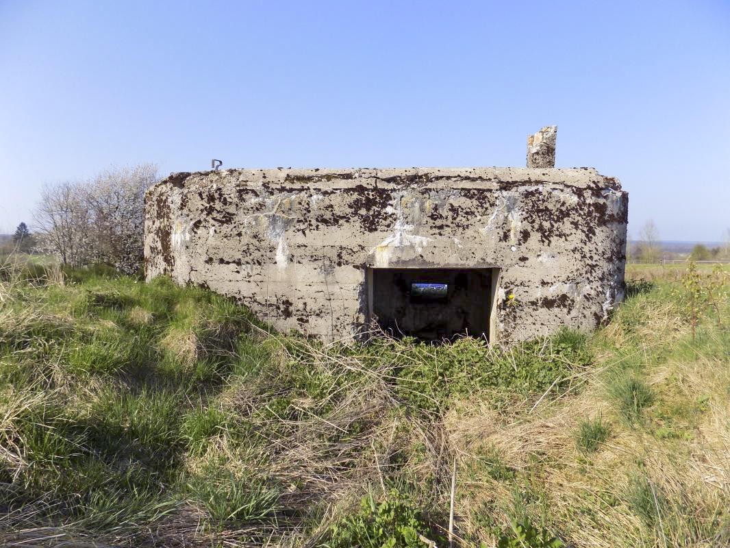 Ligne Maginot - BA91 - LE BOCHET NORD - (Blockhaus pour canon) - L'arrière - R Tucker
