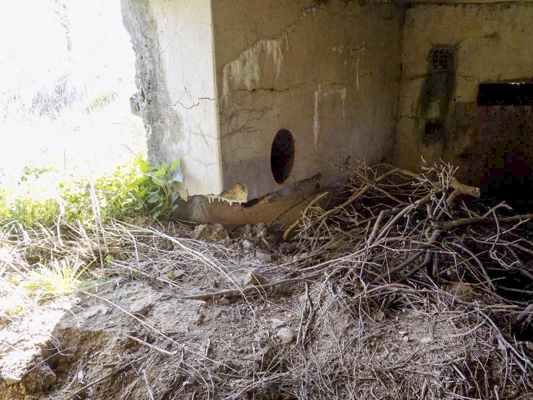 Ligne Maginot - BA91 - LE BOCHET NORD - (Blockhaus pour canon) - Facilité pour deux types de canon AC - R Tucker