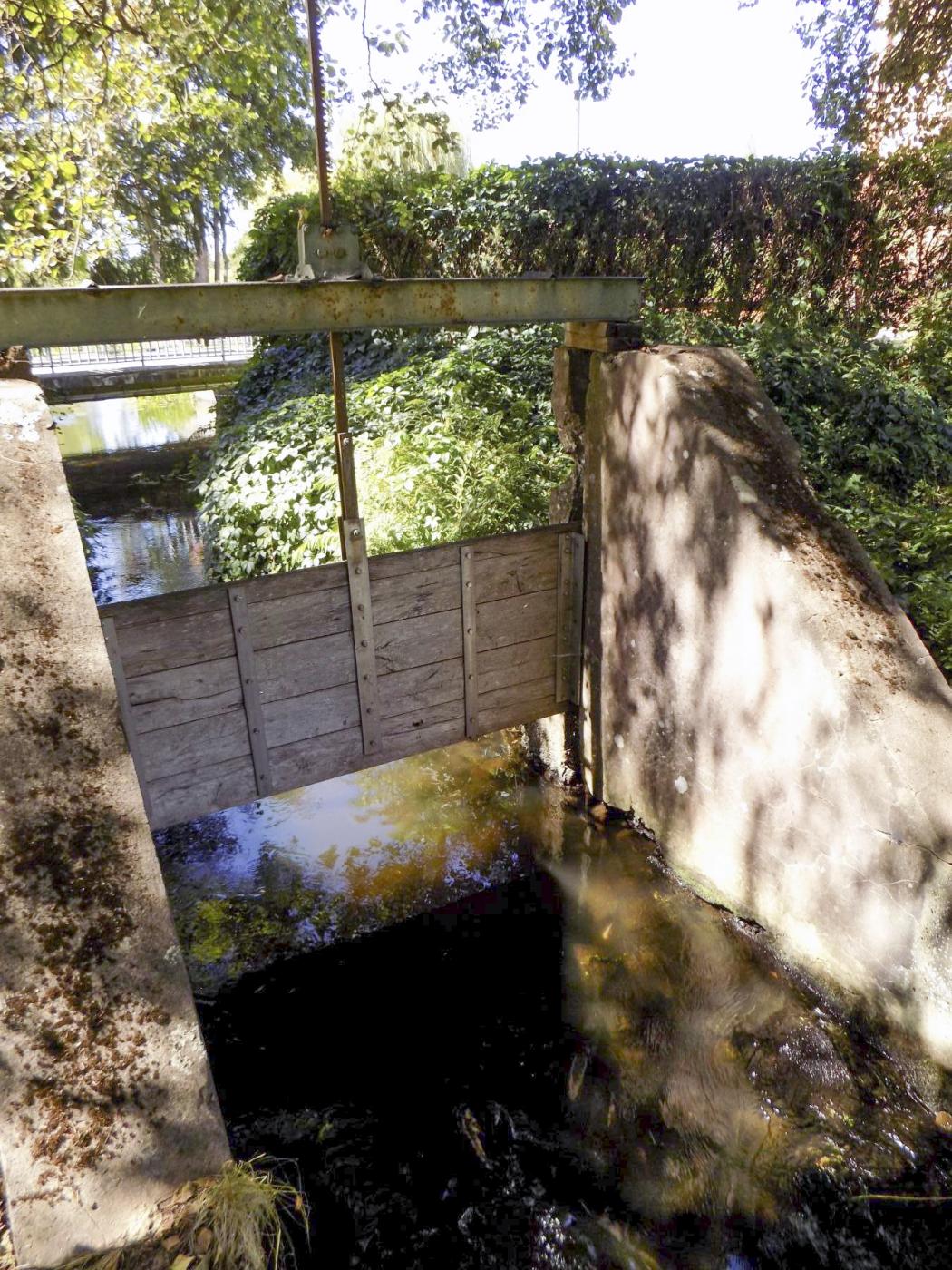 Ligne Maginot - NEUNHOFFEN (BARRAGE 07) - (Inondation défensive) - Système de régulation - j. luc