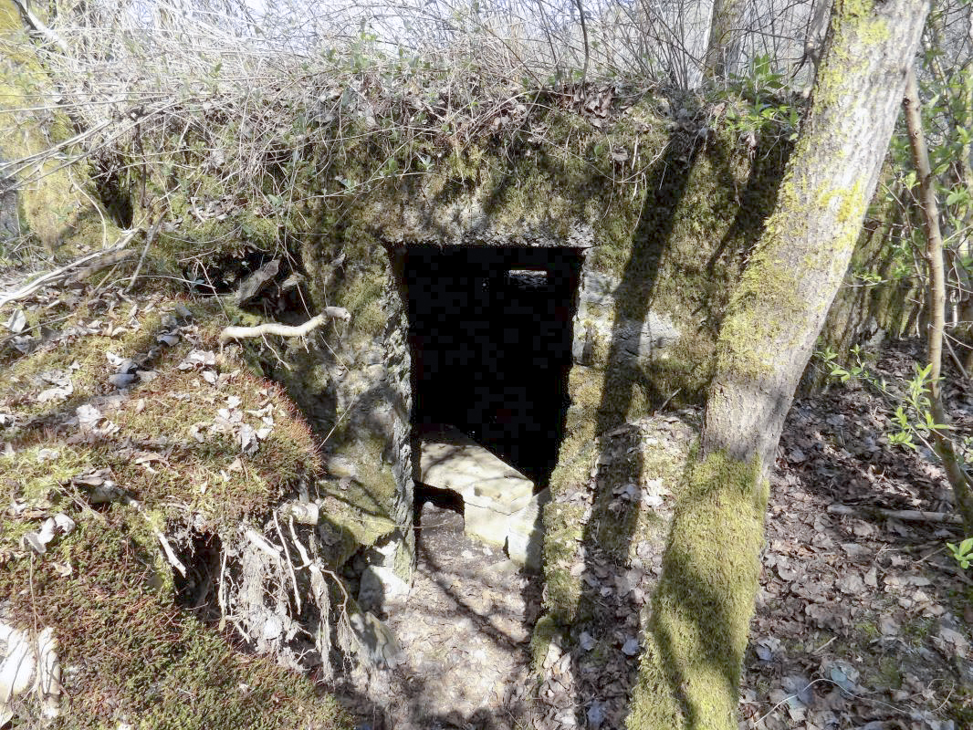 Ligne Maginot - BA107 - ROUTE DE REVIN 4 - (Blockhaus pour arme infanterie) - L'entrée - R Tucker