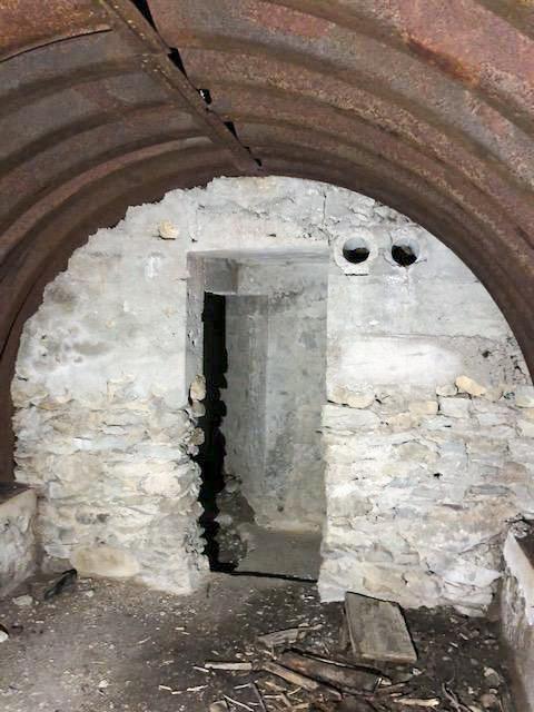 Ligne Maginot - CASSE BLANCHE - (Abri) - Noter les deux conflits de cheminée en haut à droite - MIGNEREY Léo