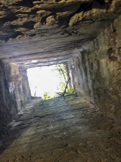 Ligne Maginot - CASSE BLANCHE - (Abri) - Issue de secours ?
Des réservations pour le scellement d'échelons sont visibles - MIGNEREY Léo