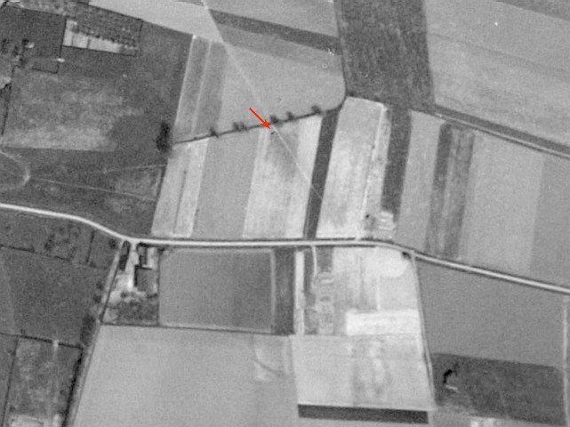 Ligne Maginot - BEF 477 - HAMEAU DE L'HOTEL NORD-EST - (Blockhaus pour canon) -  - IGN - Géoportail 1951