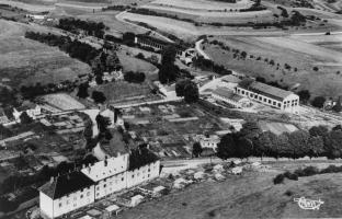 Ligne Maginot - VOLMERANGE LES MINES (POSTE AVANCé GRM) - (Poste GRM - Maison Forte) - Carte postale sur laquelle le poste avancé est nettement visible