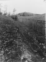 Ligne Maginot - HOCHWALD FOSSE et CASEMATE C6 - Casemate 6 et fossé  3/3
Camouflage terminé