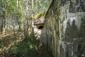 Ligne Maginot - C1 - LES ESSARTS - (Casemate d'infanterie - Double) - Les créneaux sud-est